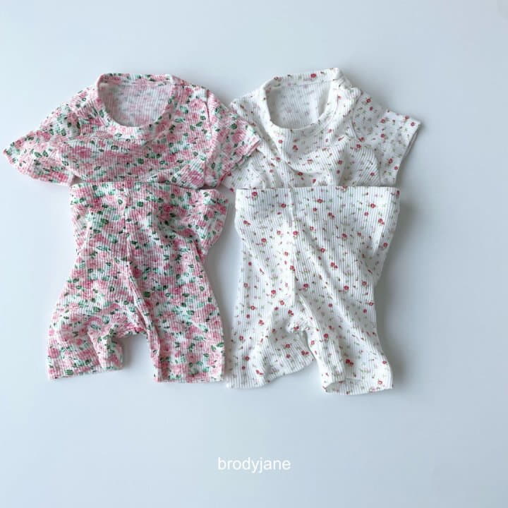 Brody Jane - Korean Children Fashion - #prettylittlegirls - Floral Short Sleeves Easywear