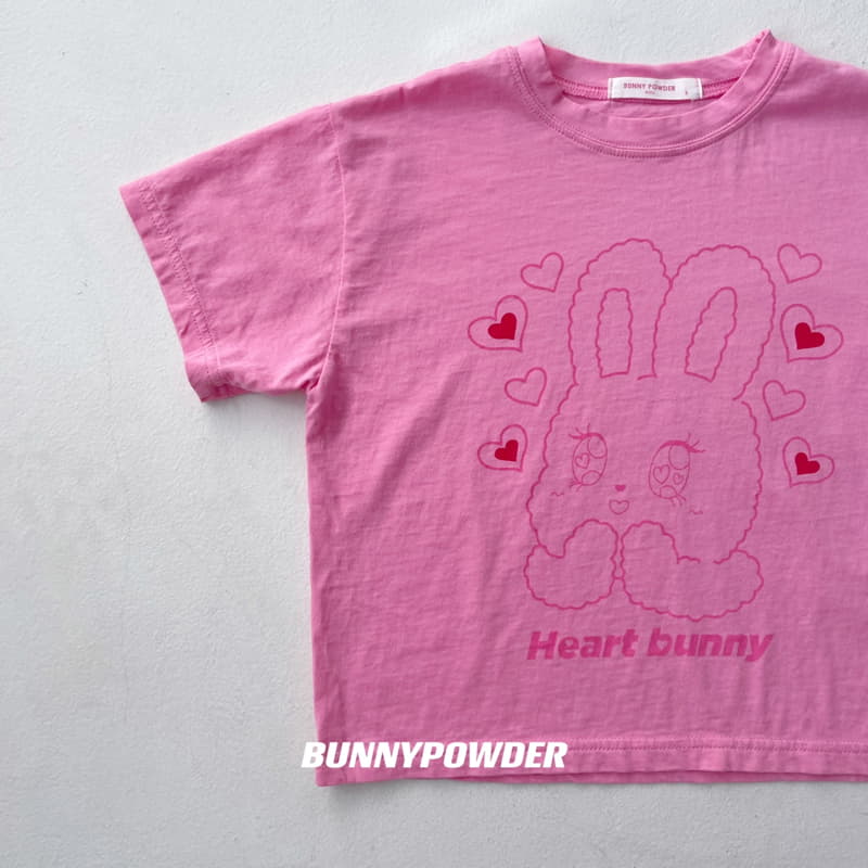 Bunny Powder - Korean Children Fashion - #Kfashion4kids - Pongdang Bunny Tee - 2