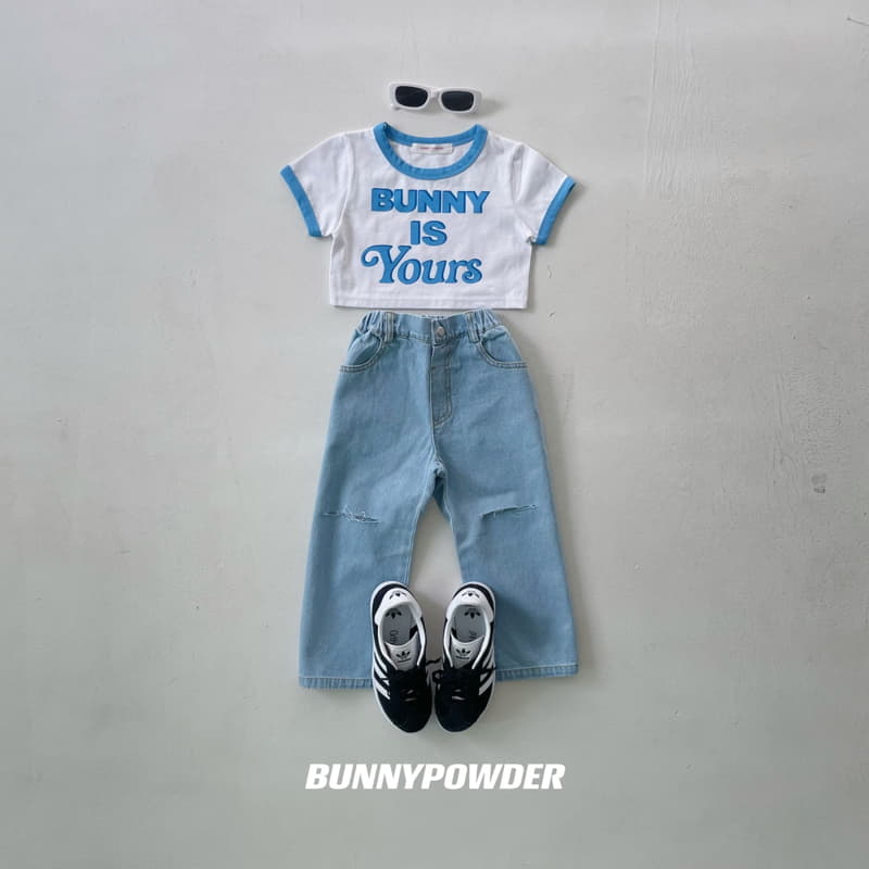 Bunny Powder - Korean Children Fashion - #childofig - Slit Jeans - 12