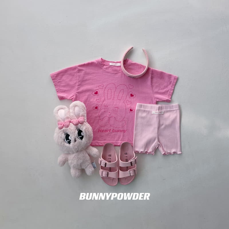 Bunny Powder - Korean Children Fashion - #childofig - Pongdang Bunny Tee - 8