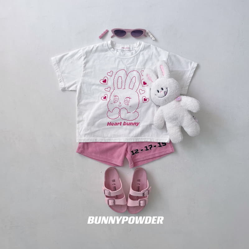 Bunny Powder - Korean Children Fashion - #childrensboutique - Pongdang Bunny Tee - 9