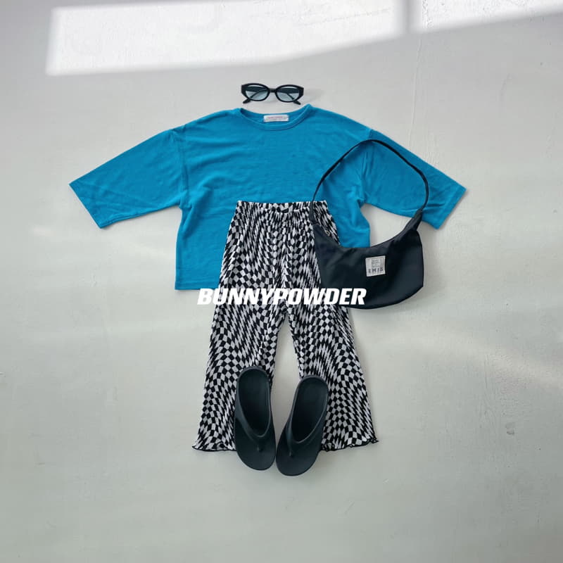 Bunny Powder - Korean Children Fashion - #designkidswear - Linen Tee - 2