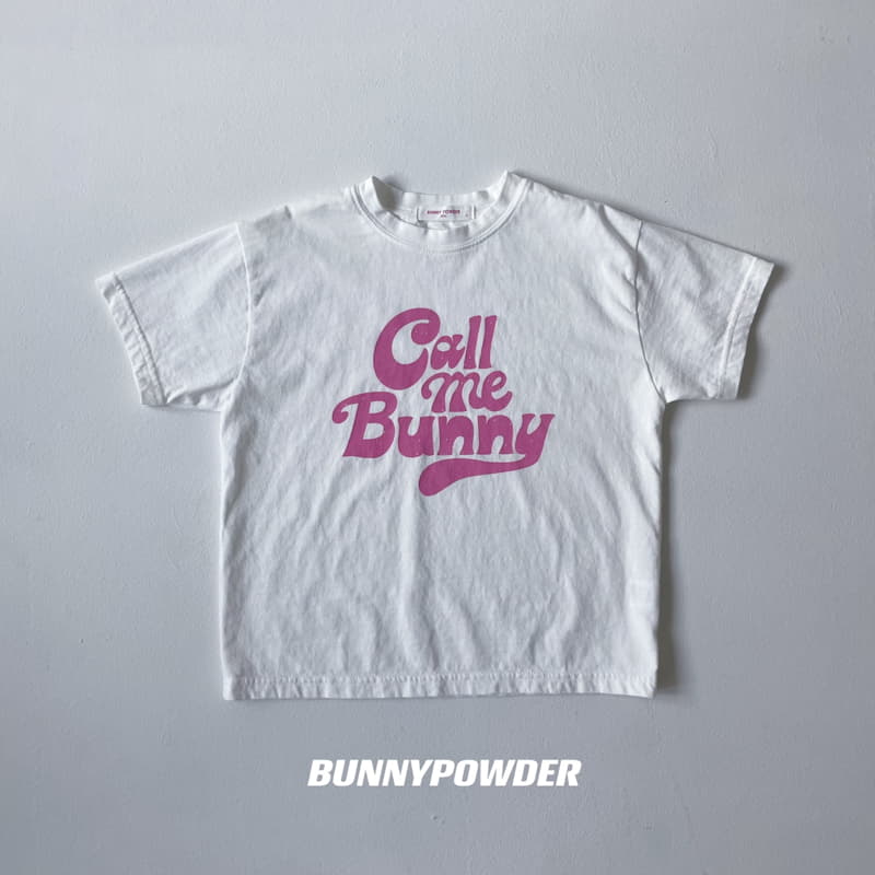 Bunny Powder - Korean Children Fashion - #discoveringself - Call ME Bunny Tee - 4