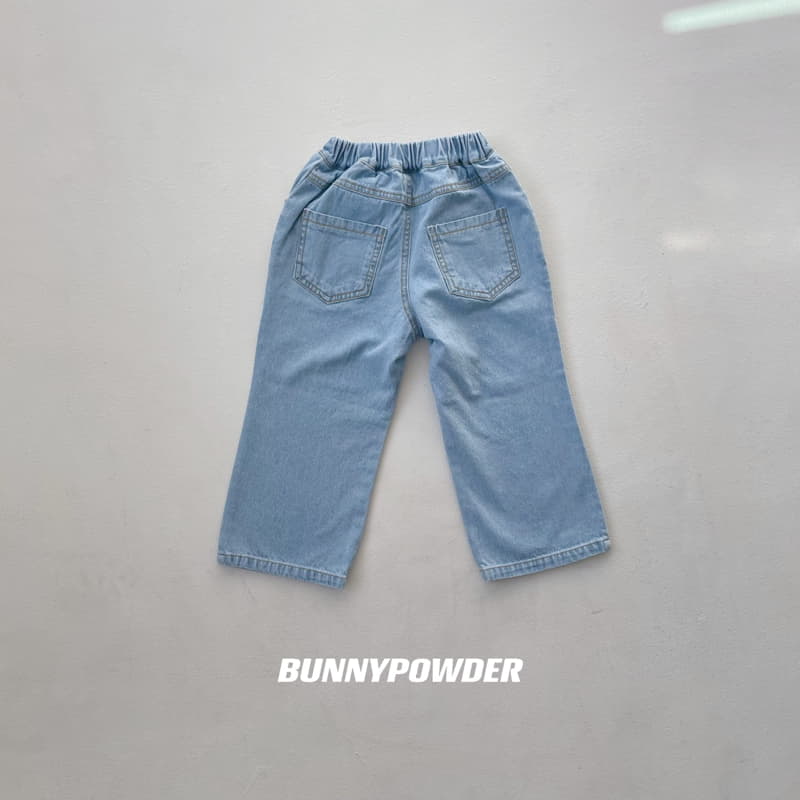 Bunny Powder - Korean Children Fashion - #kidsshorts - Slit Jeans - 3