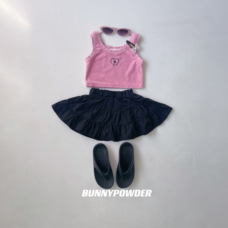 Bunny Powder - Korean Children Fashion - #kidzfashiontrend - Hani Crop Sleeveless - 8