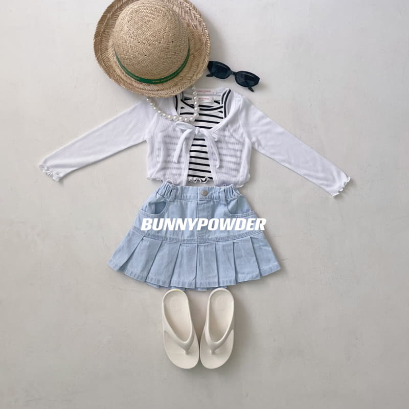 Bunny Powder - Korean Children Fashion - #littlefashionista - Ditto Denim Skirt - 8