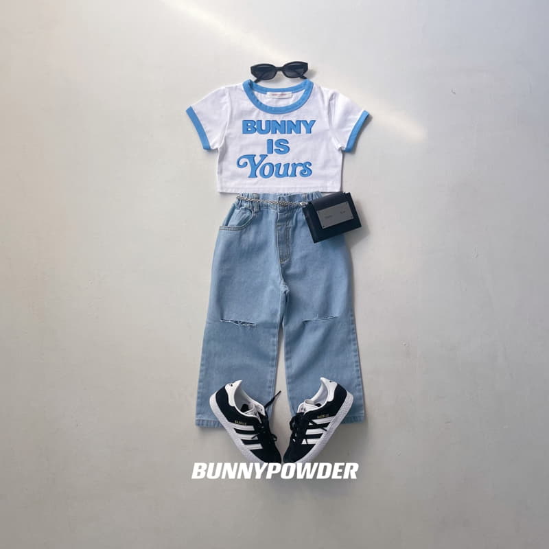 Bunny Powder - Korean Children Fashion - #minifashionista - Slit Jeans - 9