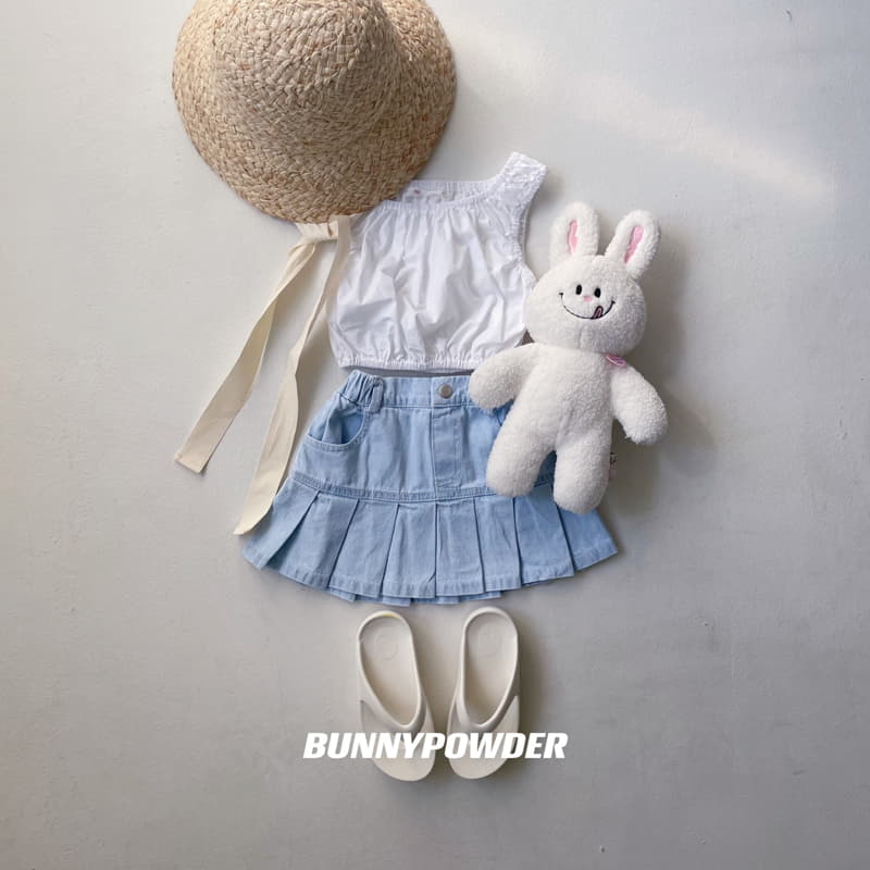 Bunny Powder - Korean Children Fashion - #minifashionista - Ditto Denim Skirt - 10