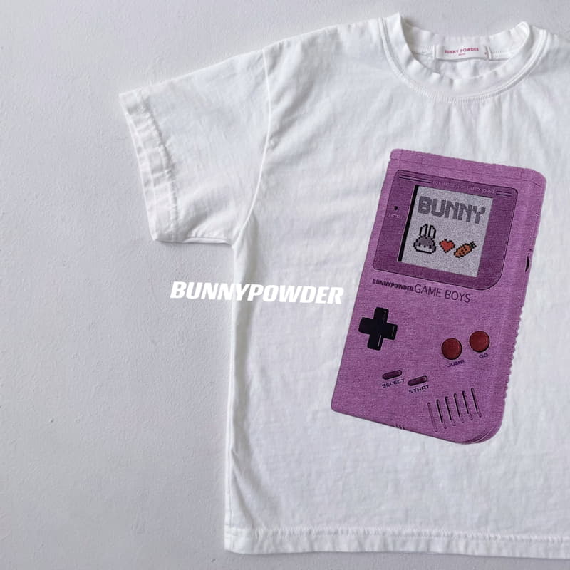 Bunny Powder - Korean Children Fashion - #toddlerclothing - Bunny Game Tee with mom - 9