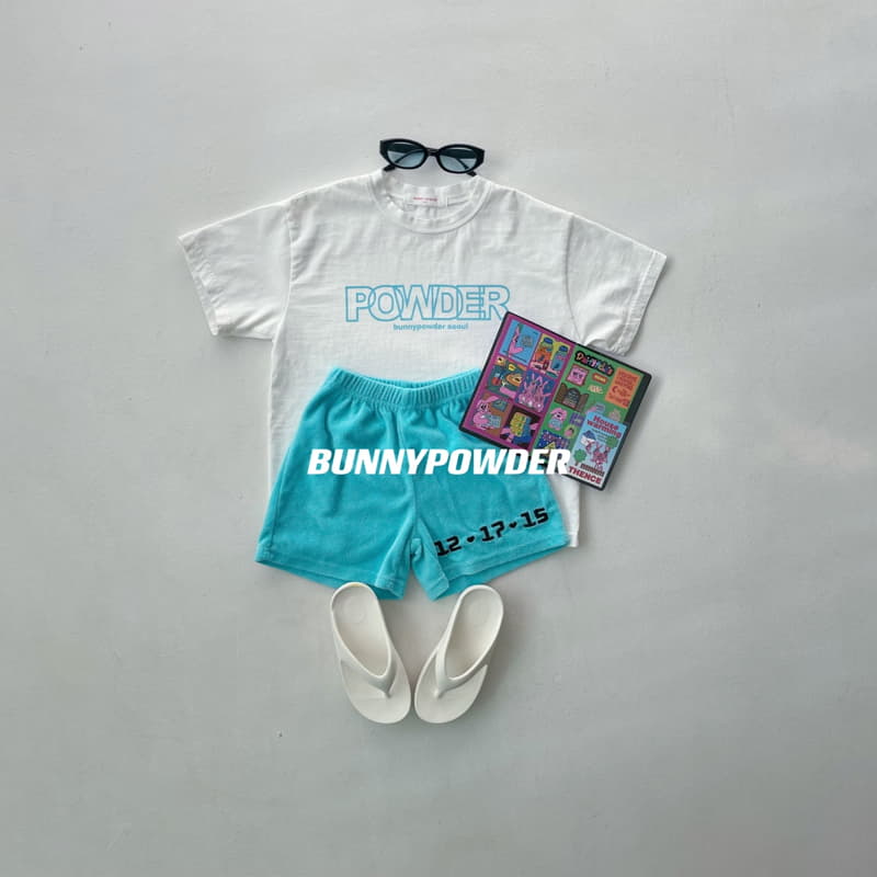 Bunny Powder - Korean Children Fashion - #toddlerclothing - Powder Tee with mom - 7