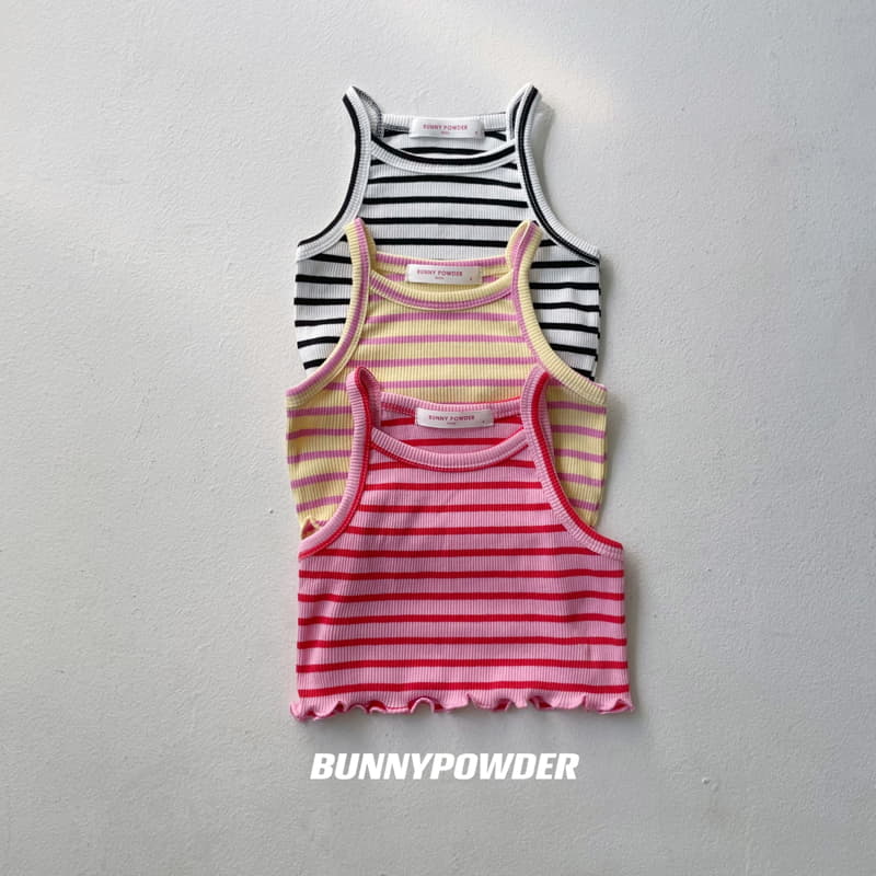 Bunny Powder - Korean Children Fashion - #toddlerclothing - Ade Sleeveless