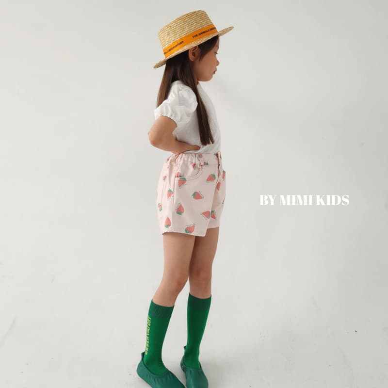 Bymimi - Korean Children Fashion - #Kfashion4kids - Berry Twill Pants - 9