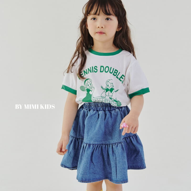 Bymimi - Korean Children Fashion - #Kfashion4kids - Tennis Girl Tee - 12