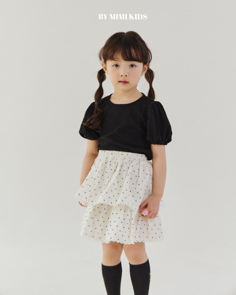 Bymimi - Korean Children Fashion - #Kfashion4kids - Cu And cu Puff Tee - 8