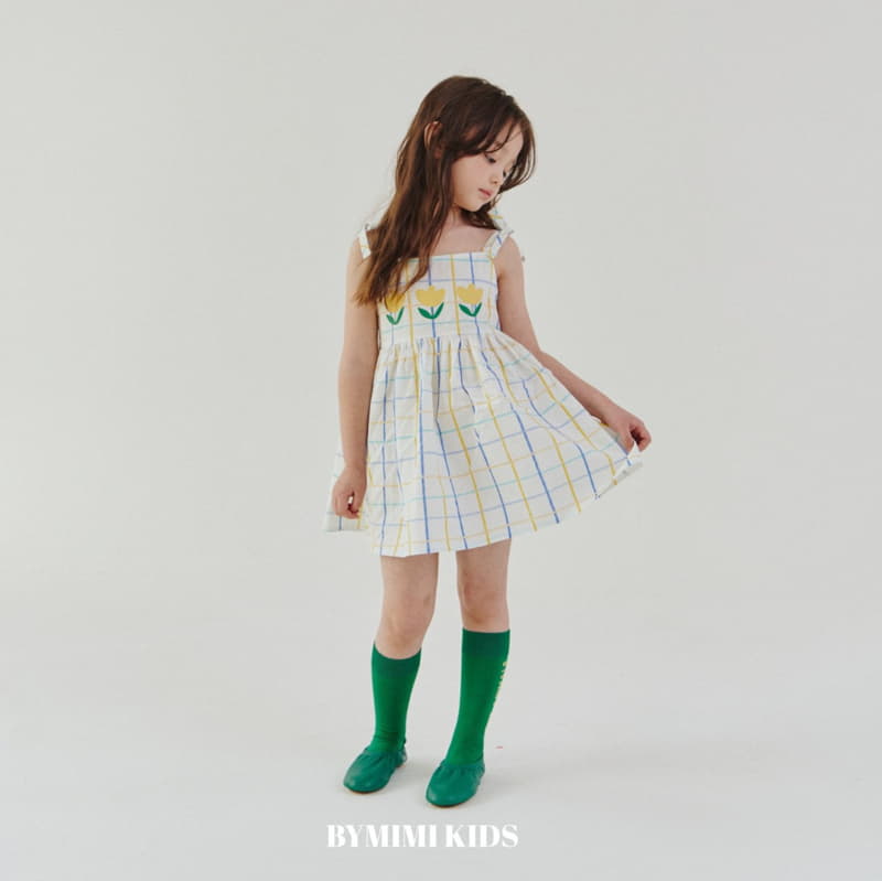 Bymimi - Korean Children Fashion - #Kfashion4kids - Picnic String One-piece - 6