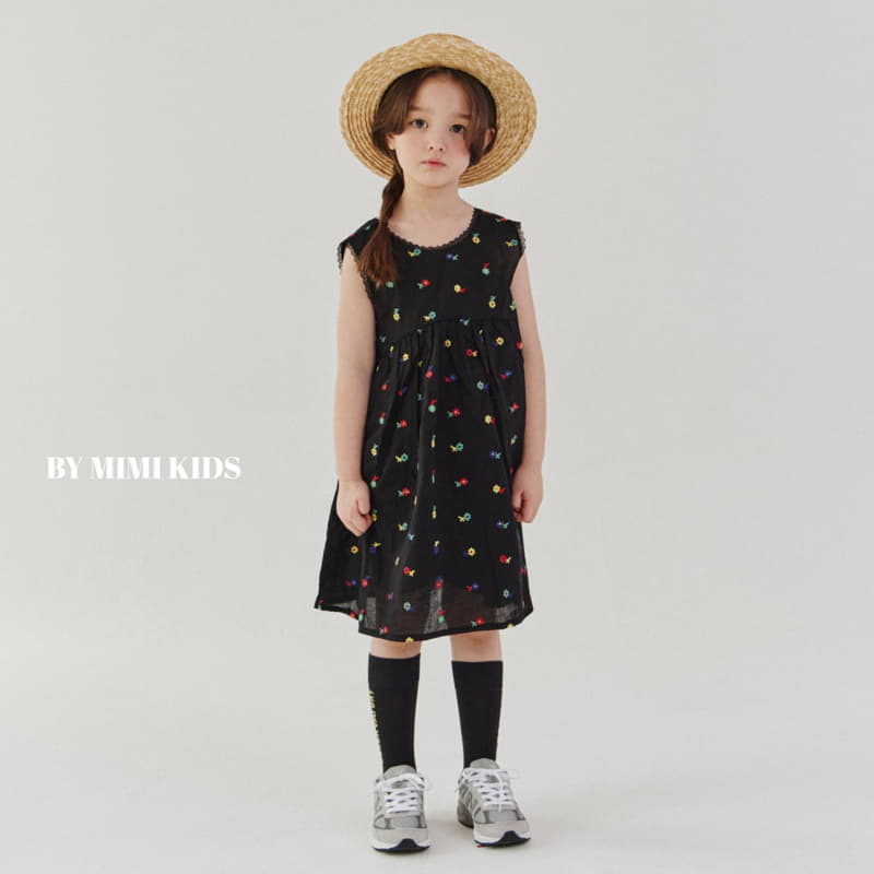 Bymimi - Korean Children Fashion - #Kfashion4kids - Aurora Embroidery One-piece - 5