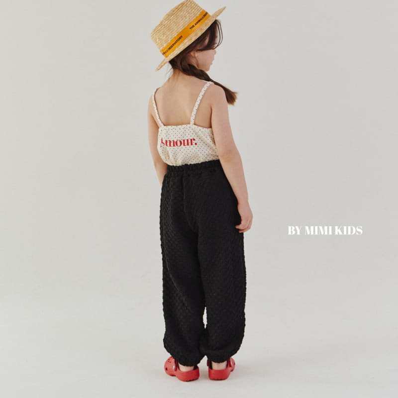 Bymimi - Korean Children Fashion - #childofig - Embo Pants - 2