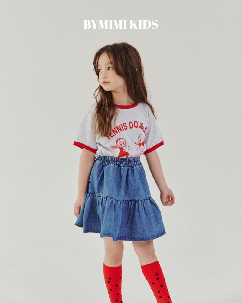 Bymimi - Korean Children Fashion - #childofig - Tennis Girl Tee - 4