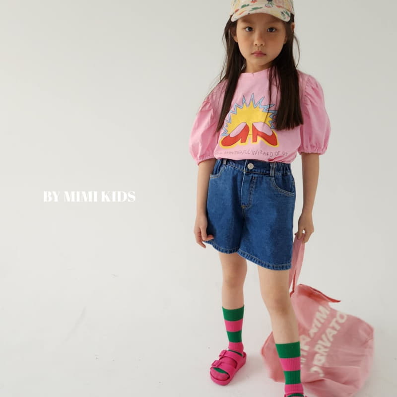 Bymimi - Korean Children Fashion - #childofig - Shoes Shirring Tee - 2