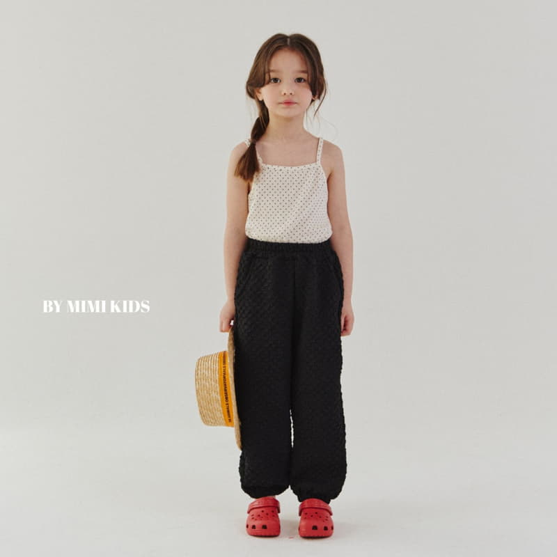 Bymimi - Korean Children Fashion - #childrensboutique - Embo Pants - 3