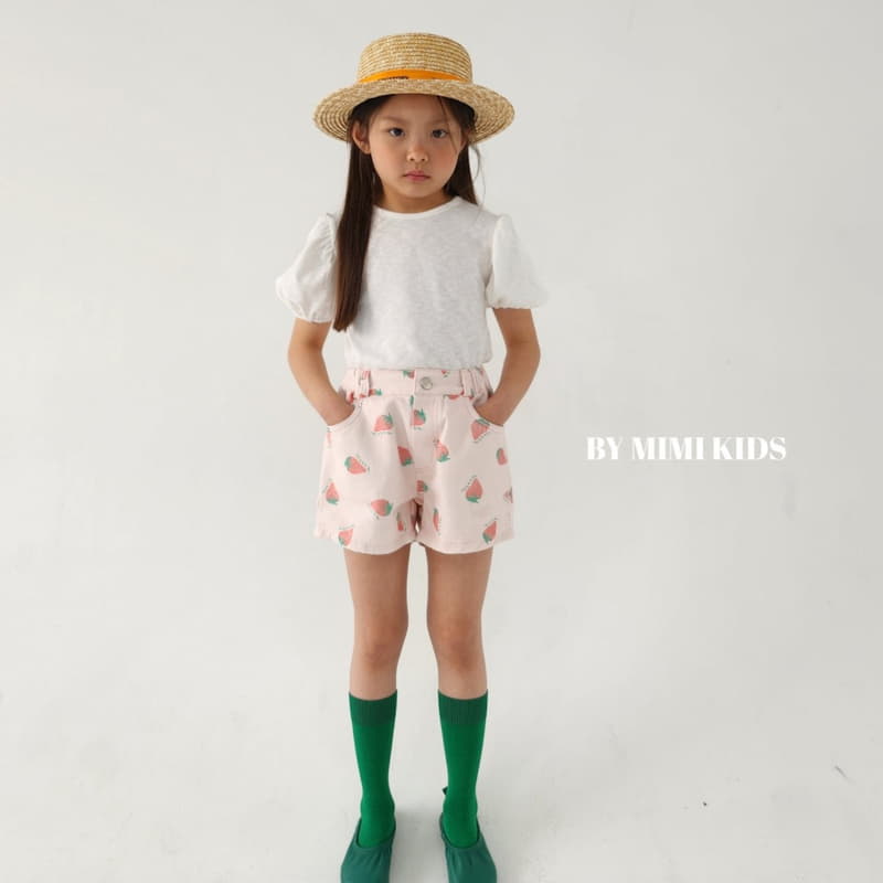 Bymimi - Korean Children Fashion - #childrensboutique - Berry Twill Pants - 2