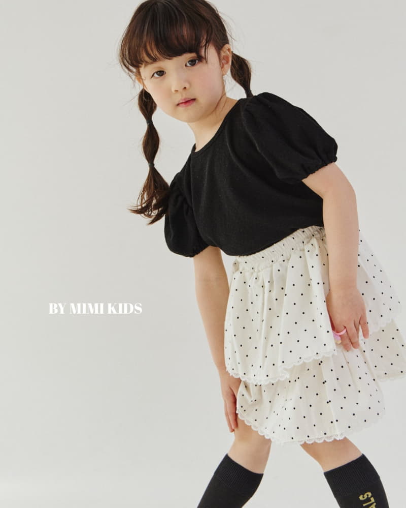 Bymimi - Korean Children Fashion - #childrensboutique - Cu And cu Puff Tee