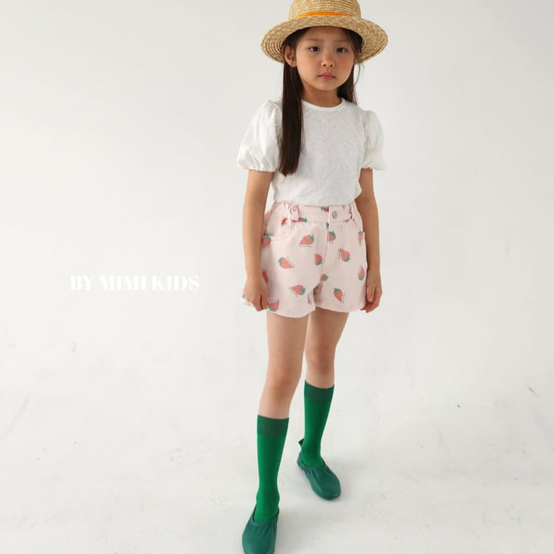 Bymimi - Korean Children Fashion - #designkidswear - Berry Twill Pants - 3