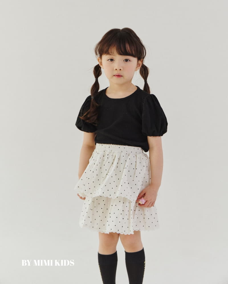 Bymimi - Korean Children Fashion - #discoveringself - Cu And cu Puff Tee - 3