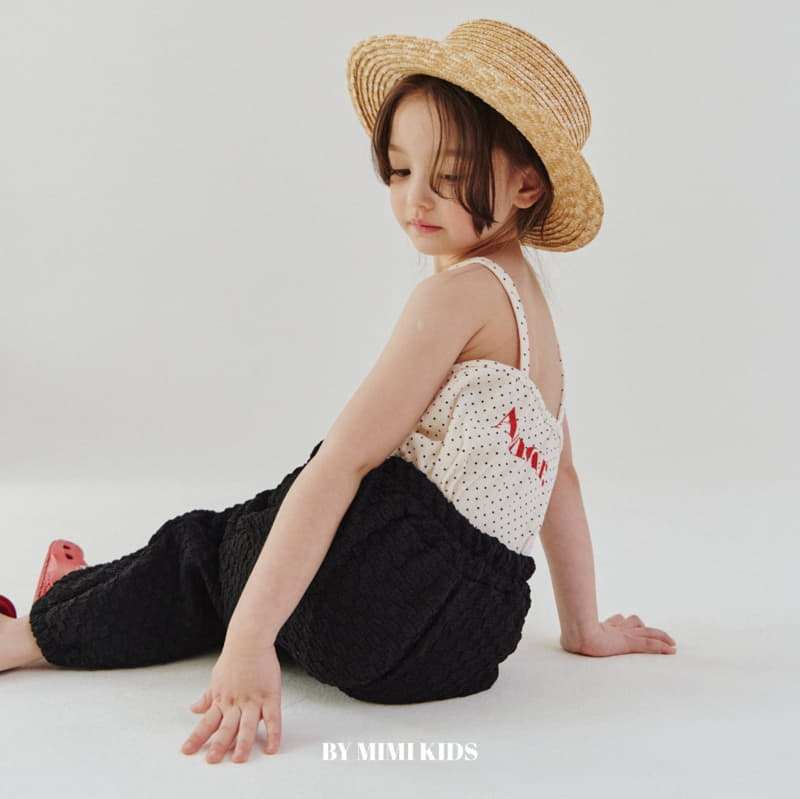 Bymimi - Korean Children Fashion - #fashionkids - Embo Pants - 6