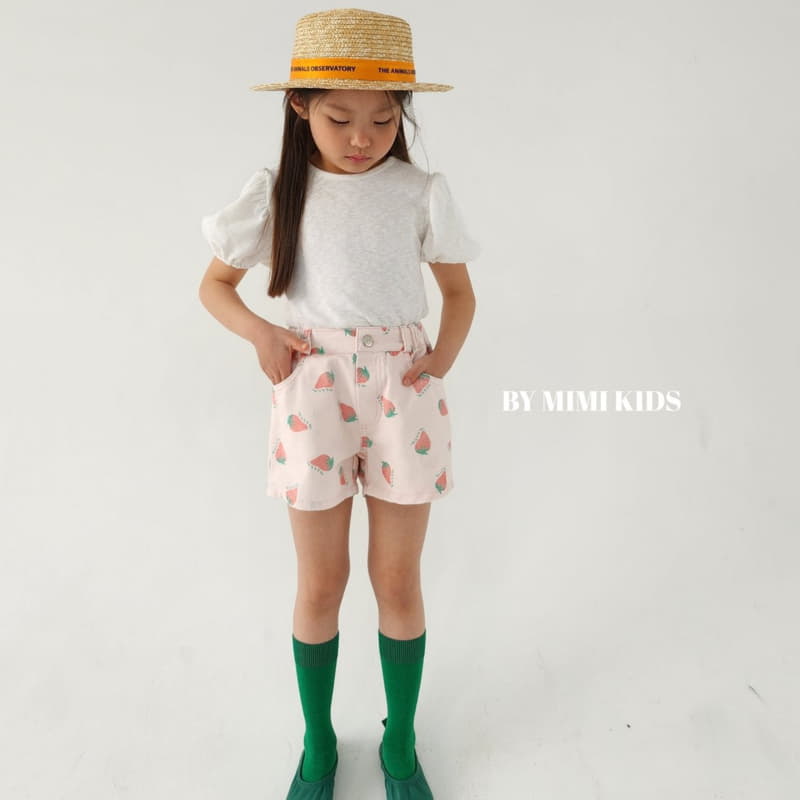 Bymimi - Korean Children Fashion - #fashionkids - Berry Twill Pants - 5