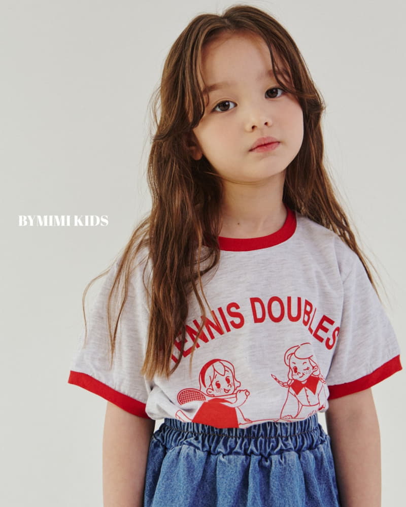 Bymimi - Korean Children Fashion - #fashionkids - Tennis Girl Tee - 8