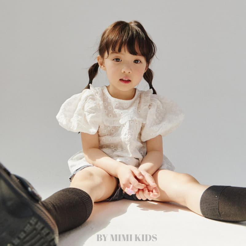 Bymimi - Korean Children Fashion - #kidsshorts - Poise Blouse