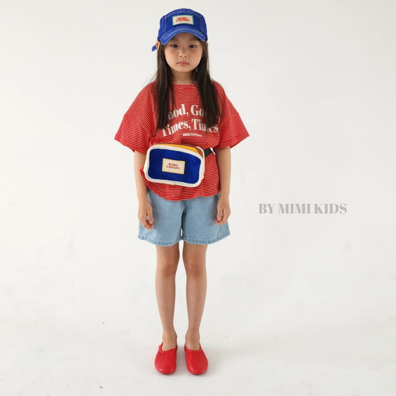 Bymimi - Korean Children Fashion - #kidsshorts - Stripes Tee - 11