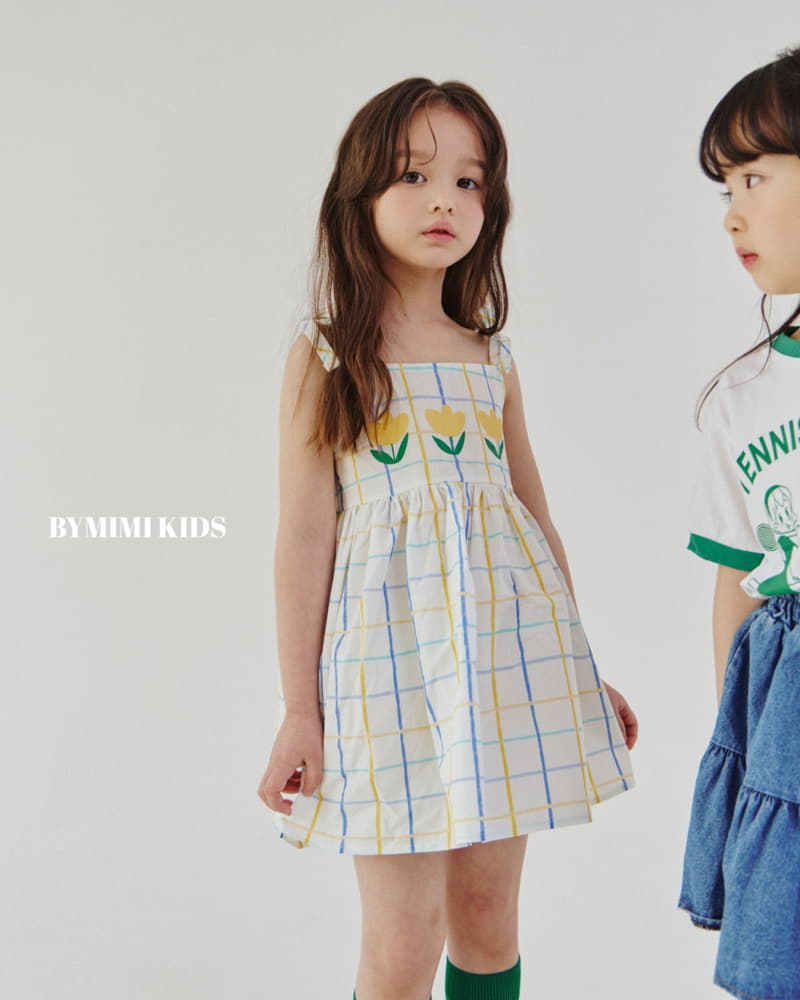 Bymimi - Korean Children Fashion - #kidsshorts - Picnic String One-piece - 3