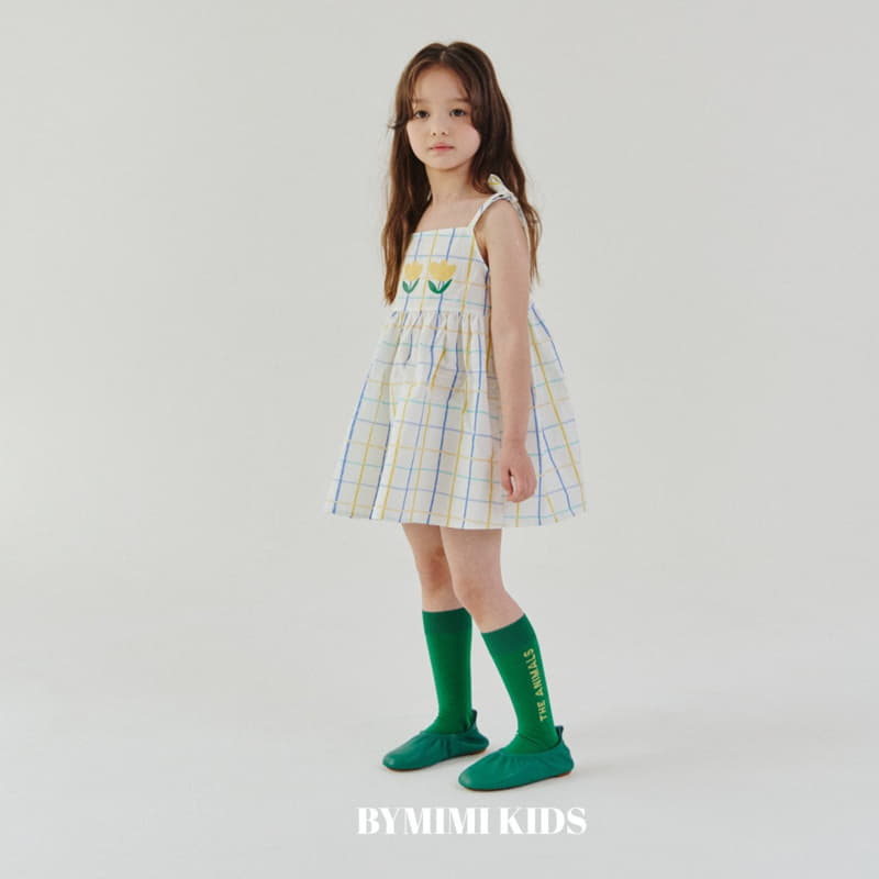 Bymimi - Korean Children Fashion - #kidsshorts - Picnic String One-piece - 4