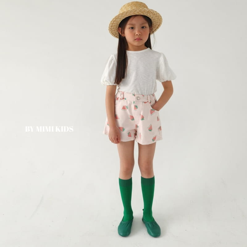 Bymimi - Korean Children Fashion - #kidzfashiontrend - Berry Twill Pants - 8