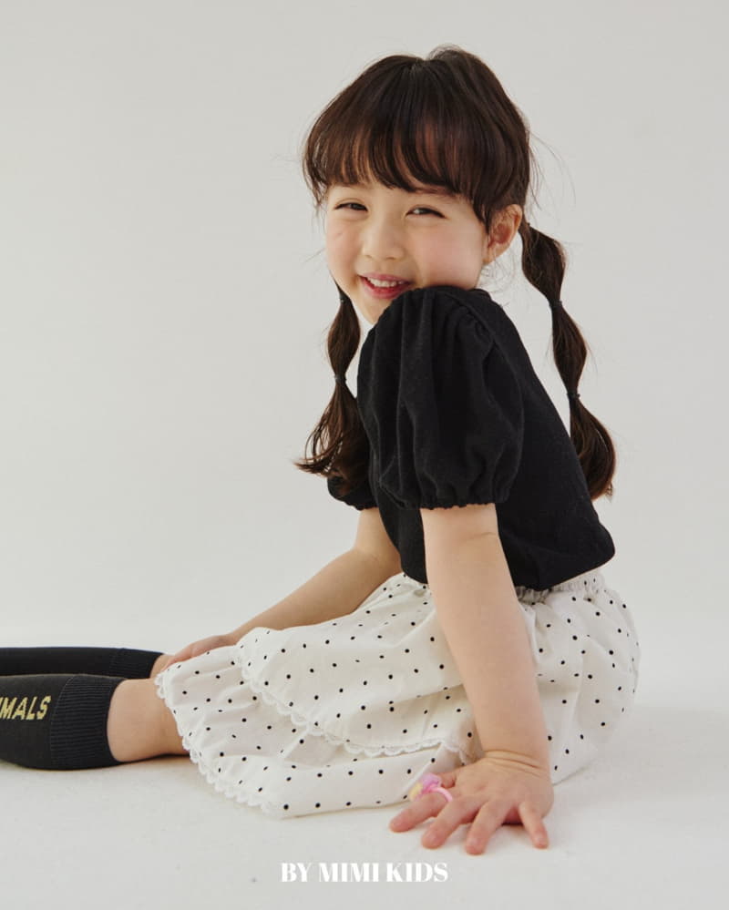 Bymimi - Korean Children Fashion - #littlefashionista - Cu And cu Puff Tee - 9