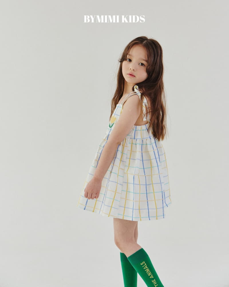 Bymimi - Korean Children Fashion - #minifashionista - Picnic String One-piece - 9