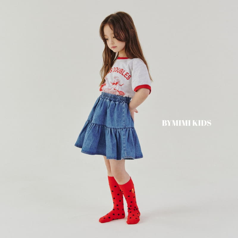 Bymimi - Korean Children Fashion - #prettylittlegirls - Tennis Girl Tee - 2