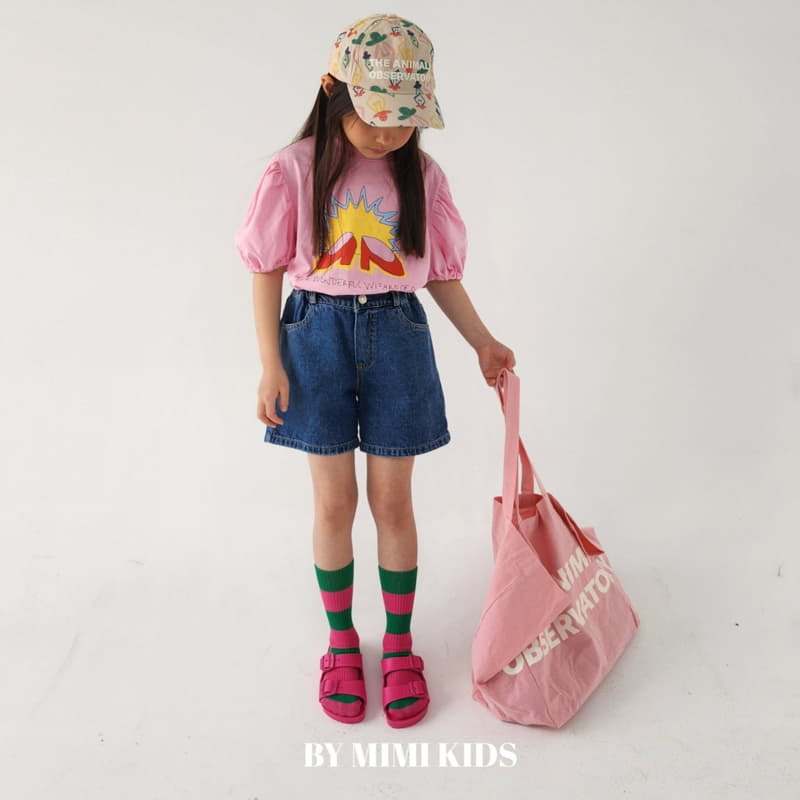 Bymimi - Korean Children Fashion - #prettylittlegirls - Shoes Shirring Tee