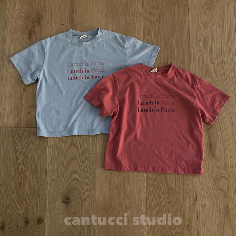 Cantucci Studio - Korean Children Fashion - #Kfashion4kids - Lunch Paris Tee