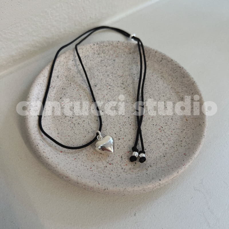 Cantucci Studio - Korean Children Fashion - #designkidswear - Heart Charm Necklace