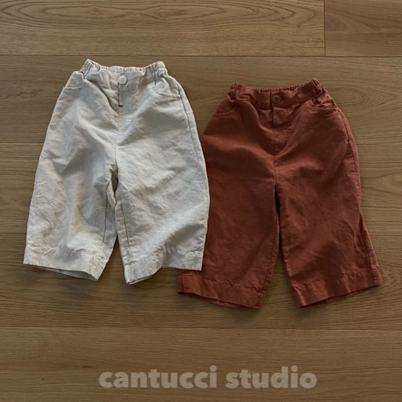 Cantucci Studio - Korean Children Fashion - #littlefashionista - Yang Linen Pants