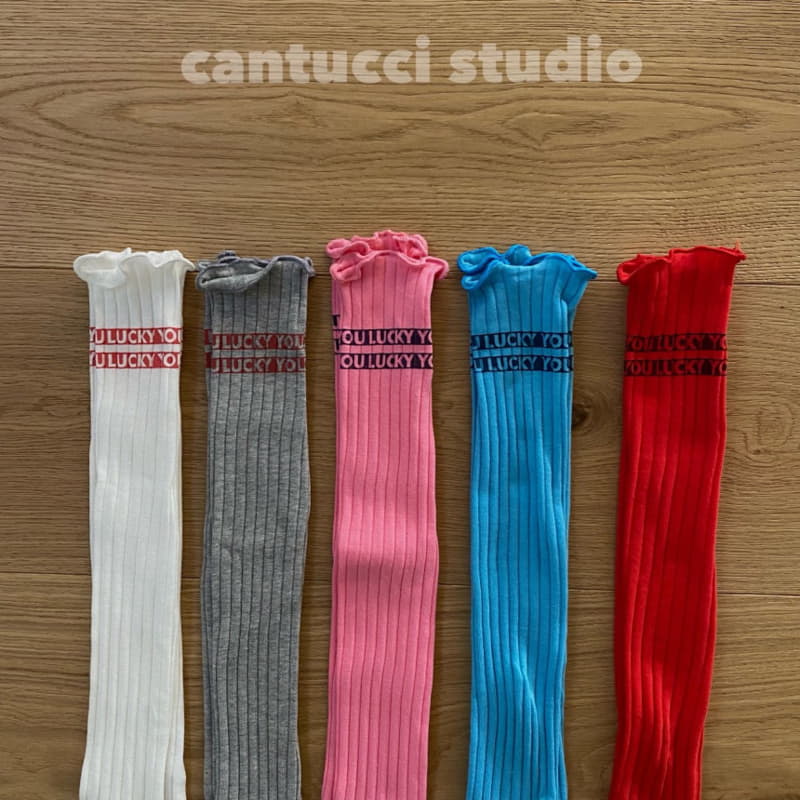 Cantucci Studio - Korean Children Fashion - #prettylittlegirls - Lucky Knee Socks - 2