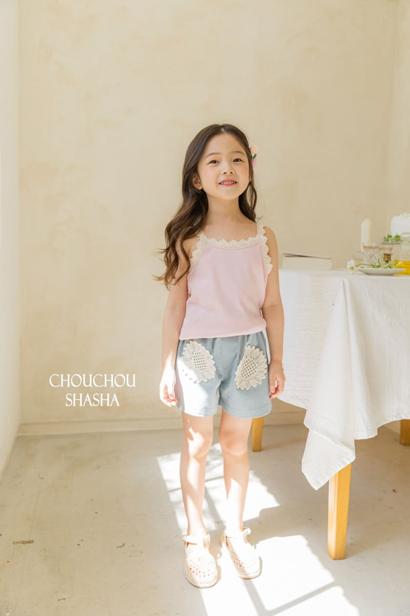 Chouchou Shasha - Korean Children Fashion - #kidsshorts - Bear Pants - 3