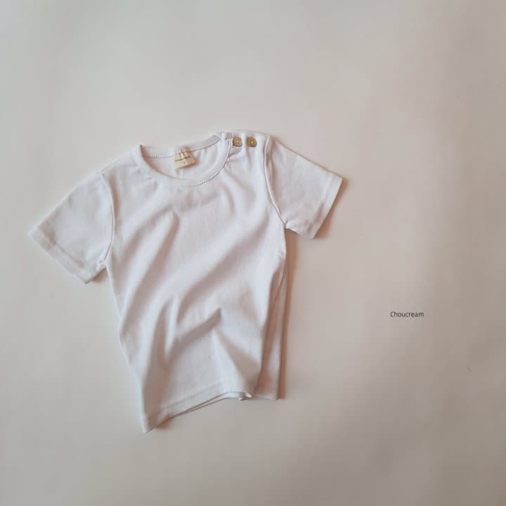 Choucream - Korean Baby Fashion - #babyboutique - Bebe Basic Tee - 6