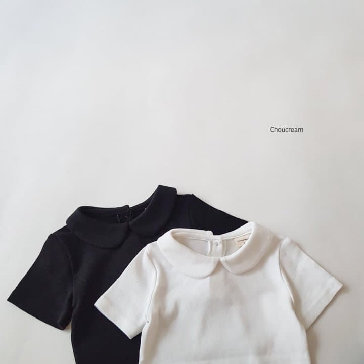 Choucream - Korean Baby Fashion - #babyboutiqueclothing - Bebe Collar Tee - 6