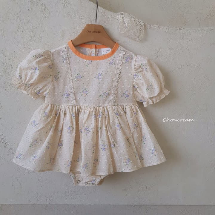 Choucream - Korean Baby Fashion - #babyboutiqueclothing - Florence One-piece Bodysuit - 4