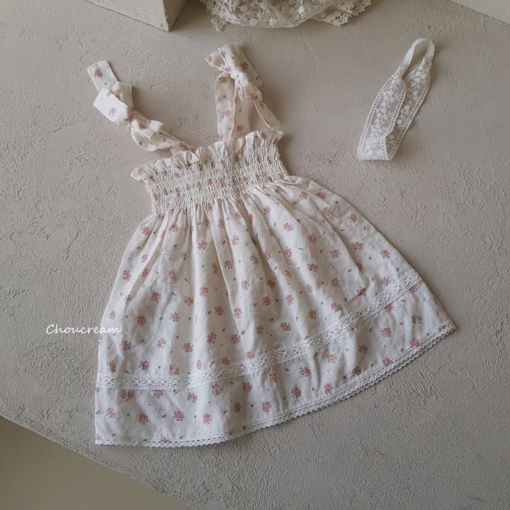 Choucream - Korean Baby Fashion - #babyfever - Delly Smocked One-piece