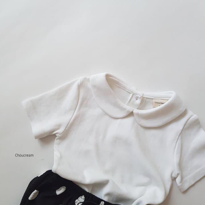 Choucream - Korean Baby Fashion - #babyoninstagram - Bebe Collar Tee - 12